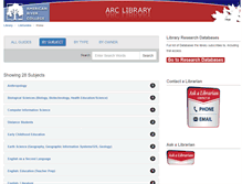 Tablet Screenshot of libguides.arc.losrios.edu